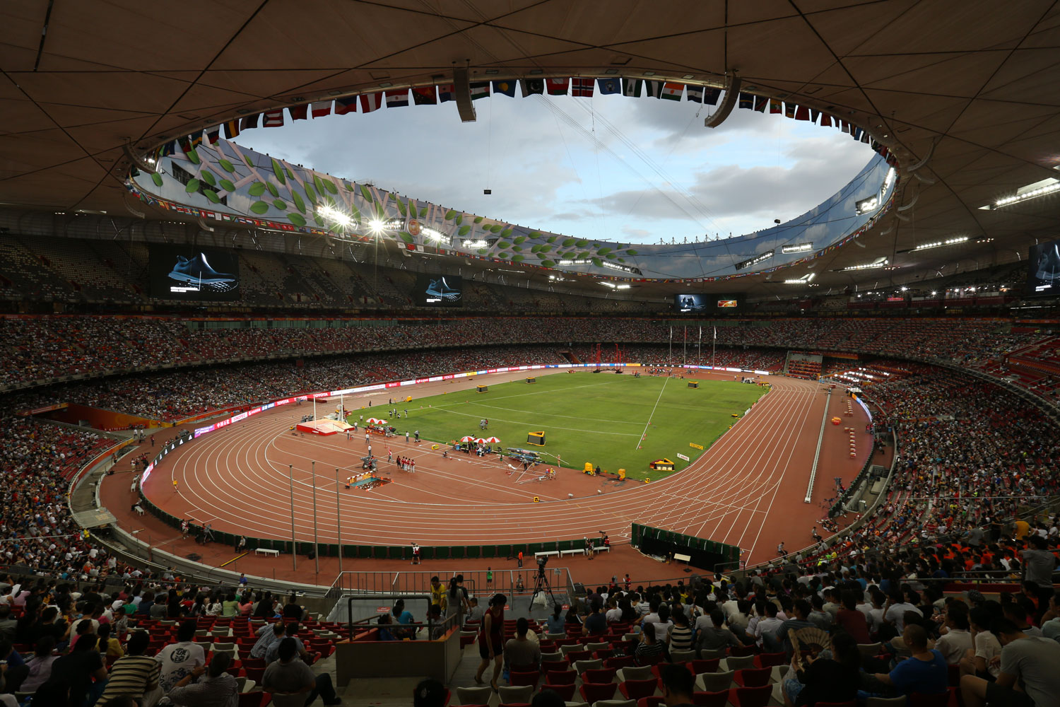 Bird's Nest a Pechino, World  
Athletics Championship 2015 © 
Mondo Spa