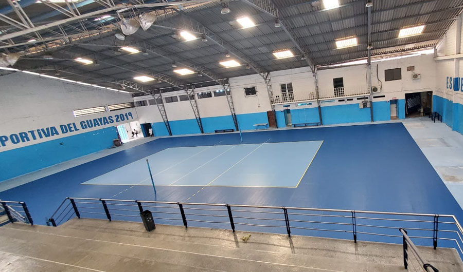 VINYLSPORT M COMBINED WITH EVERLAY® UNDERLAYMENTS: Sport Flooring ...