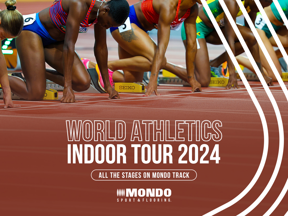 World Athletics Indoor Tour, Track and Field Surface Mondo Spa
