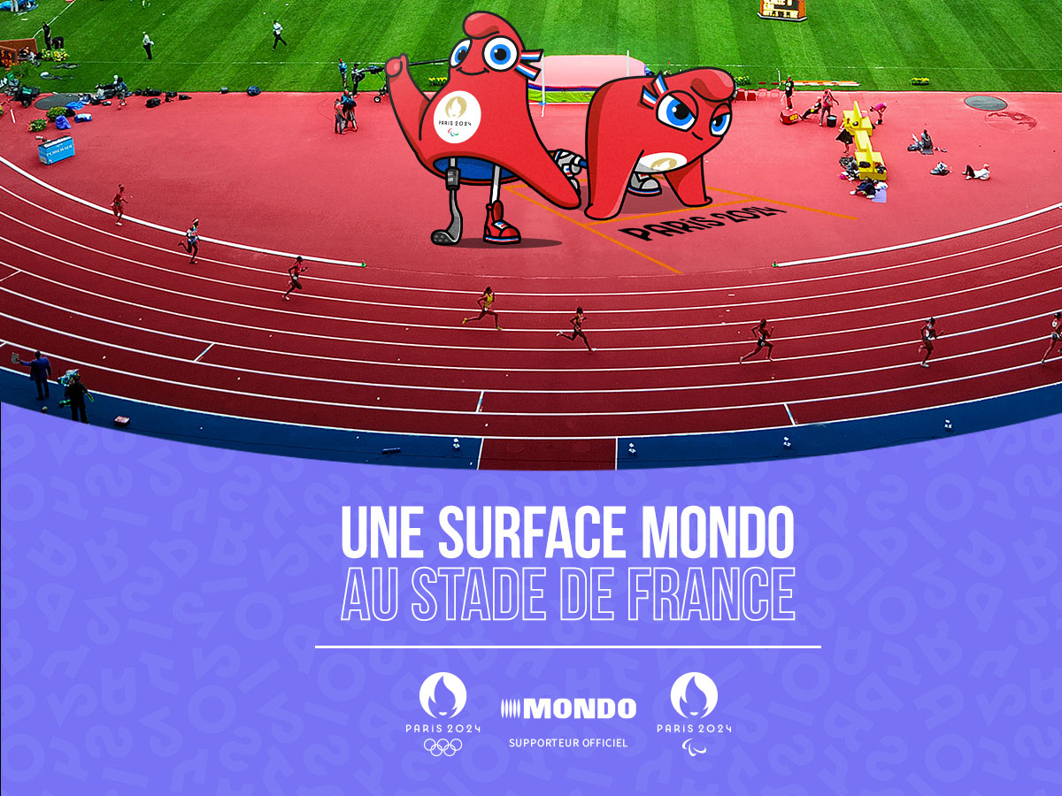 Track and Field Flooring and Equipment Paris 2024 Olympic and