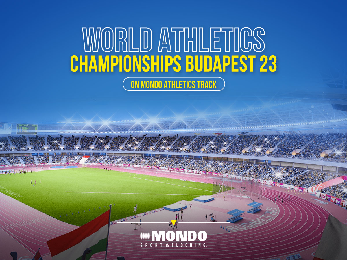 Athletics Track for the World Athletics Championships Mondo Spa