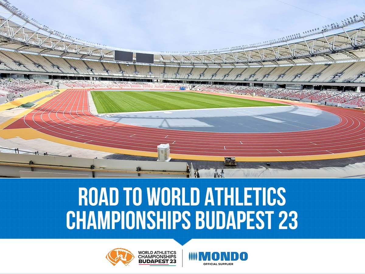 Mondotrack WS™ Installazione Pista di Atletica Leggera Mondo Spa